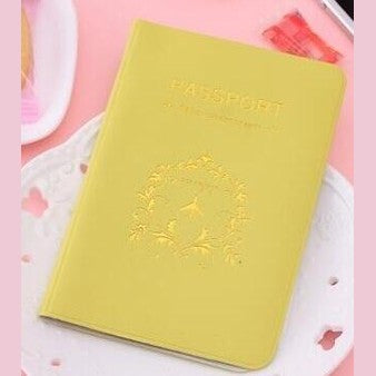 ETya Travel Passport Cover Card Case Women Men Travel Credit Card Holder Travel ID Document Passport Holder Bag