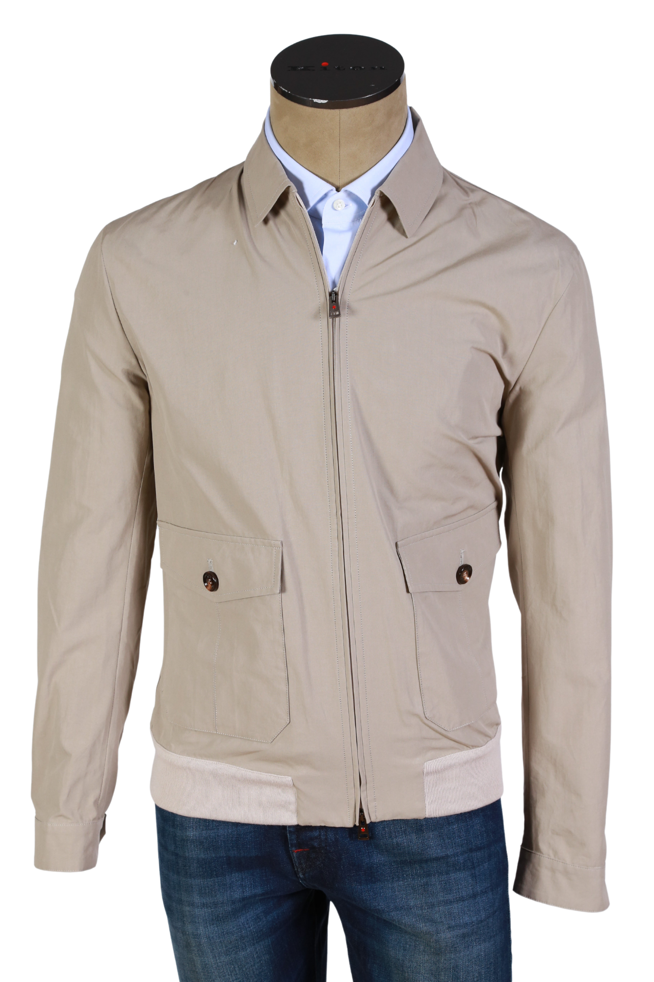 Kired by Kiton Solid Polyester Jacket