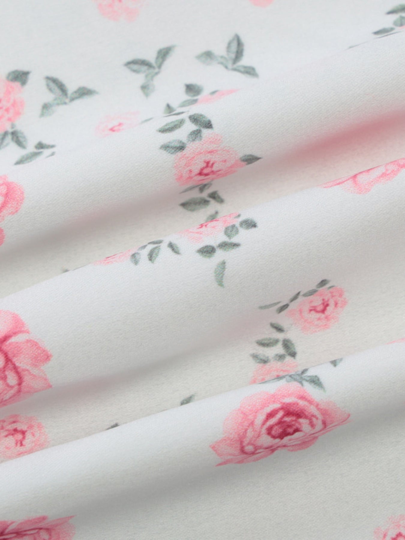 Floral Print Spaghetti Strap Midi Dress