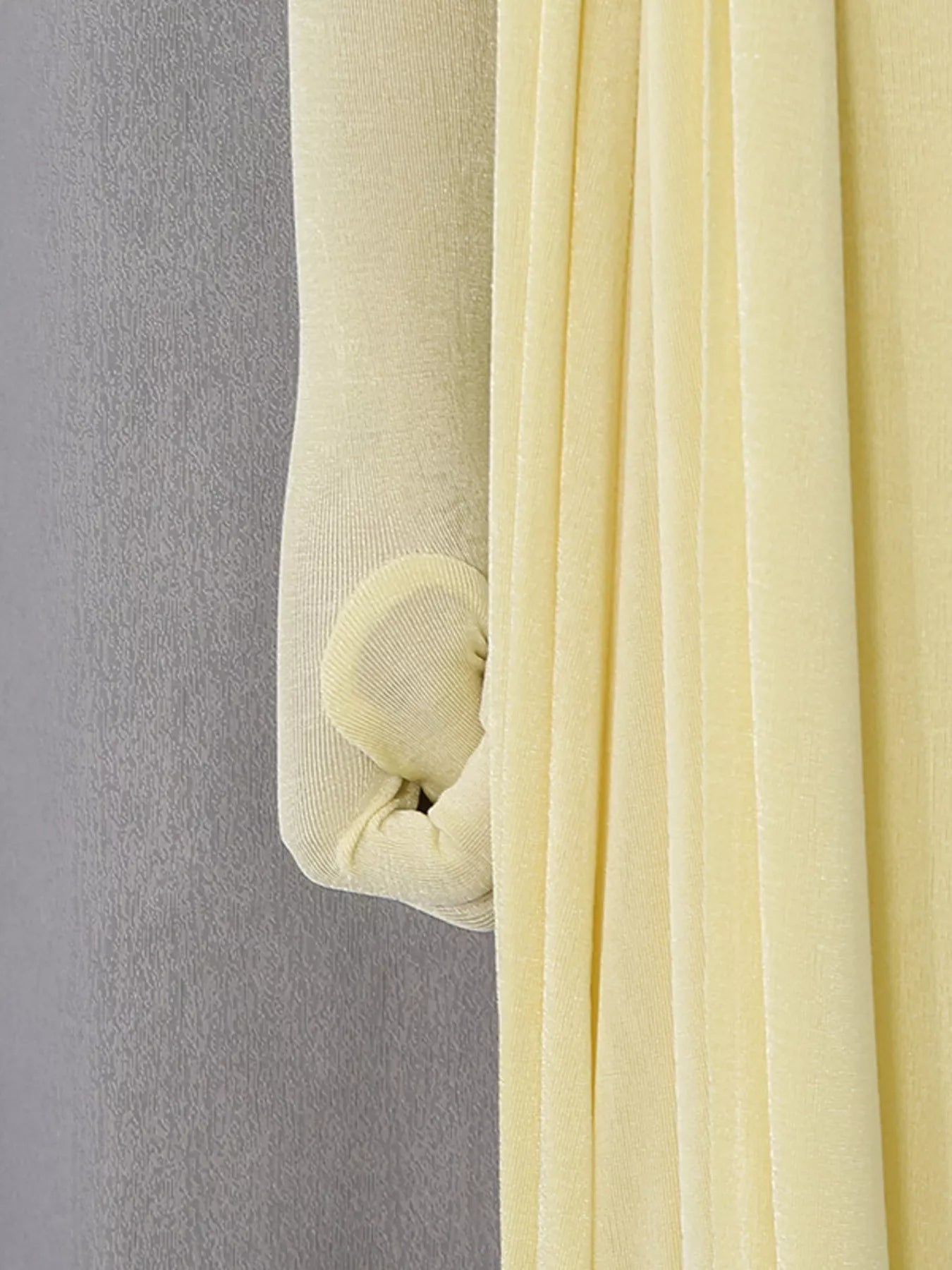 One-Shoulder Draped Maxi Dress