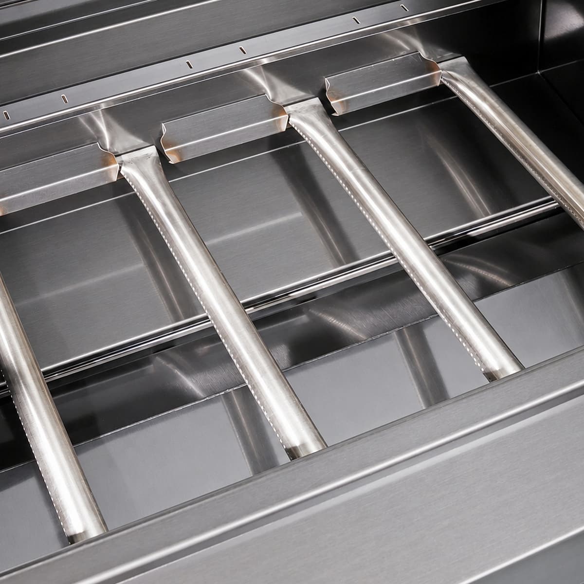 65" 4-Burner 72,000 BTU Black Outdoor Kitchen Island Grill +Side Burner + Marble Countertops
