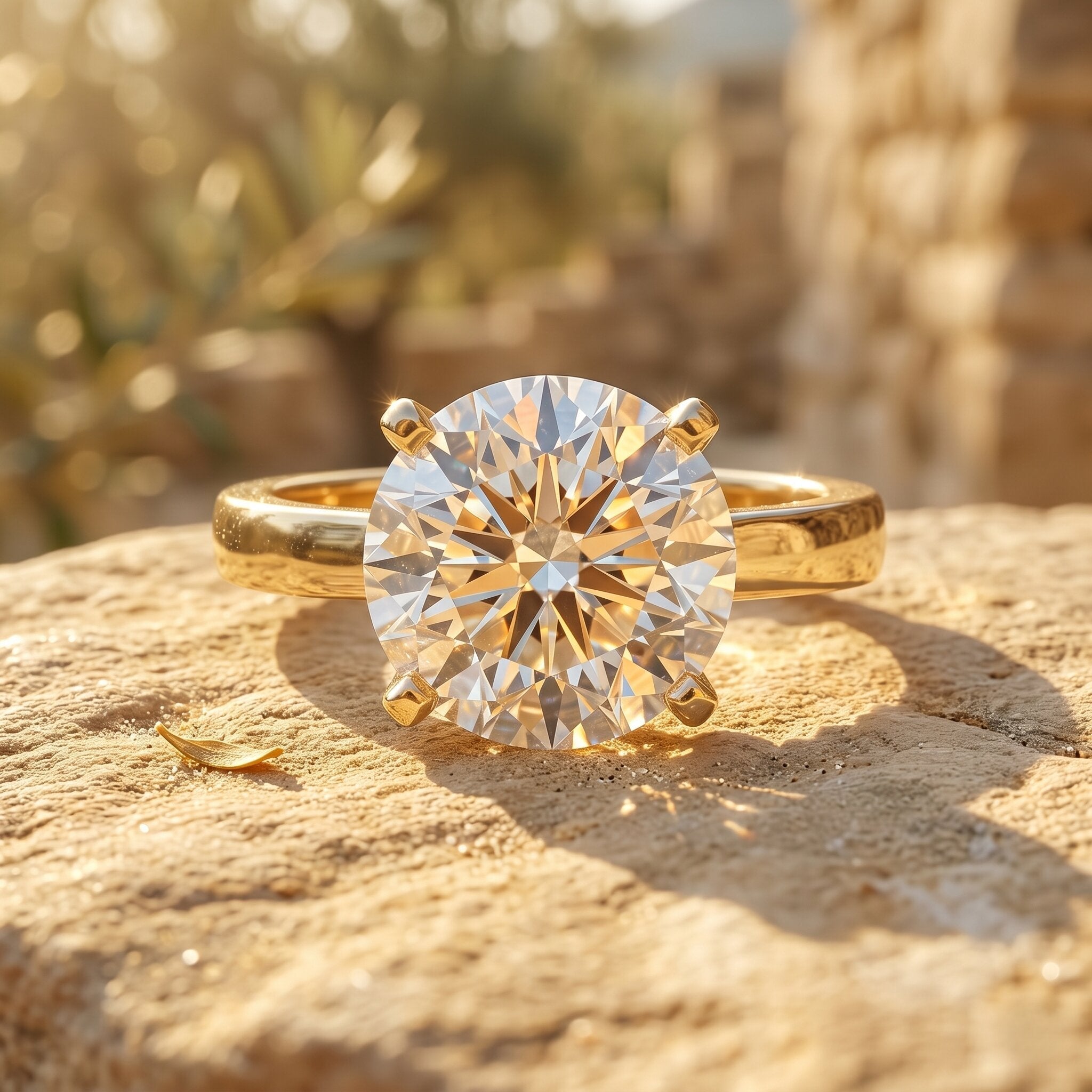 4 CT IGI Certified Lab Diamond Timeless Engagement Ring - Overture Gifts