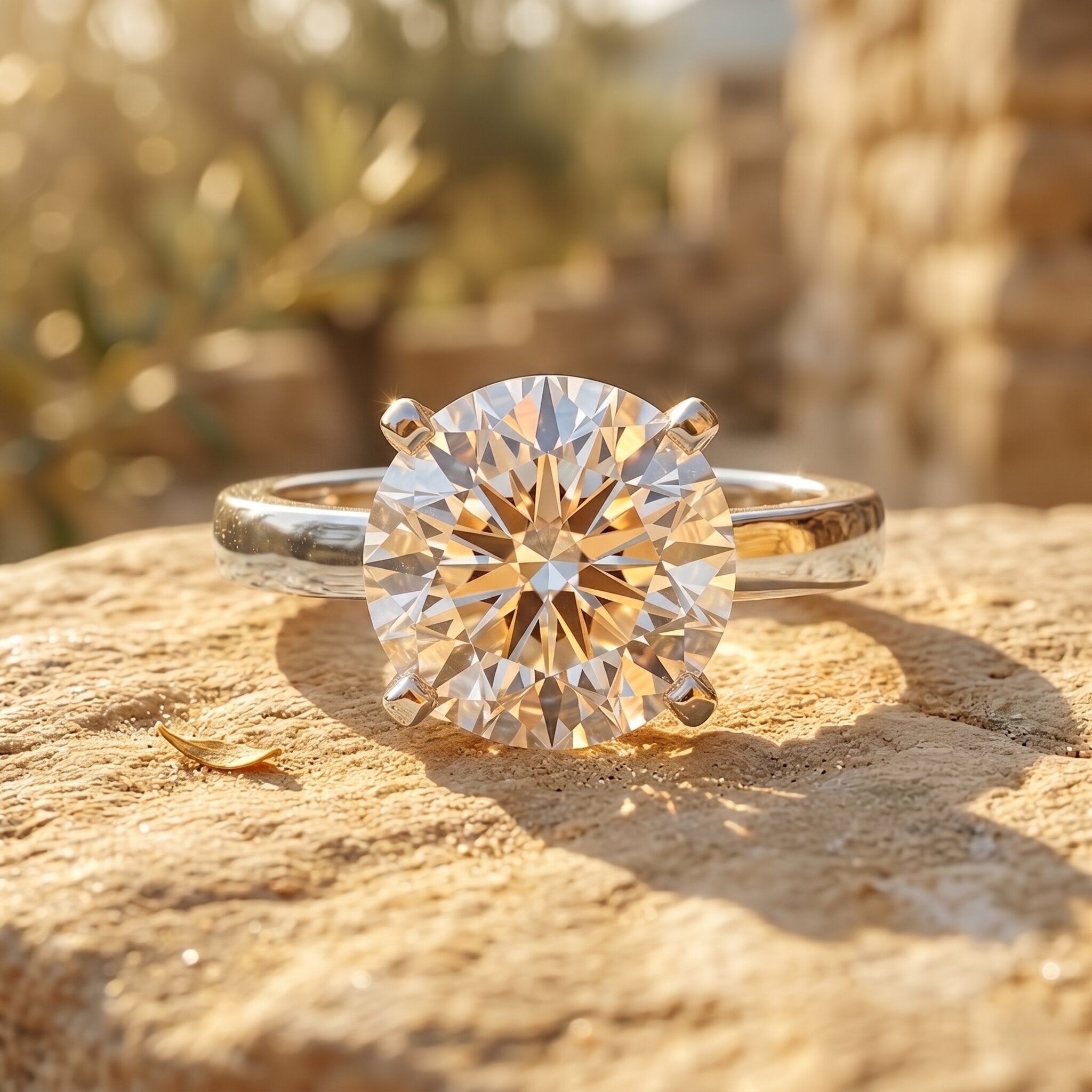 4 CT IGI Certified Lab Diamond Timeless Engagement Ring - Overture Gifts