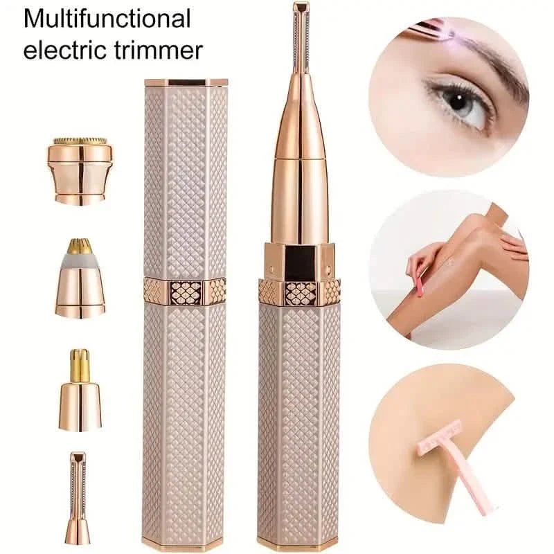 4-in-1 Facial Electric Shaver for Women - Overture Gifts
