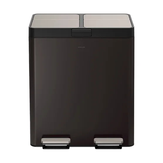 Kohler 82L Dual Bin Step Trash Can - Choose Yours