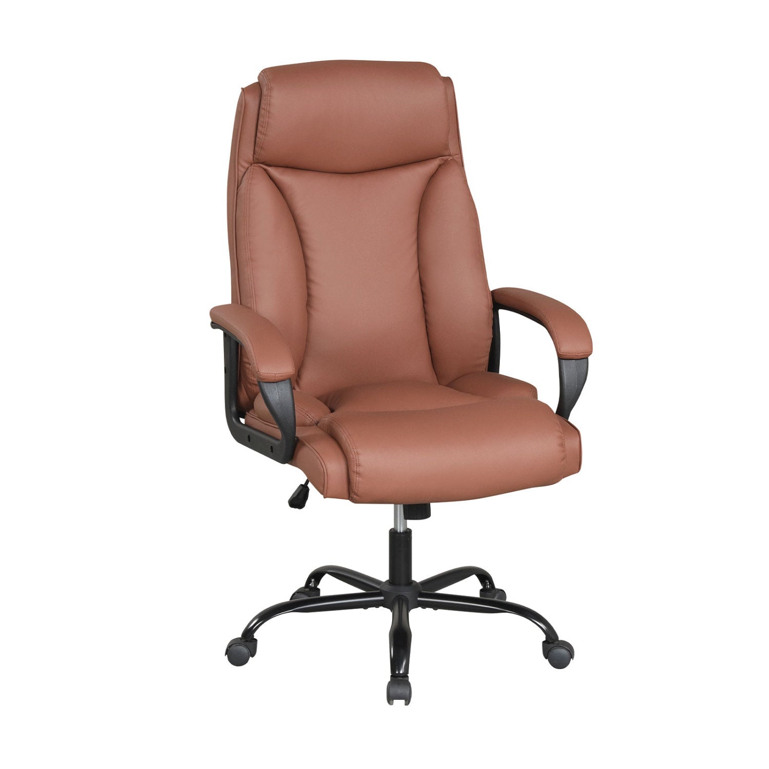 400 Pounds Big and Tall Adjustable High Back Leather Office Chair