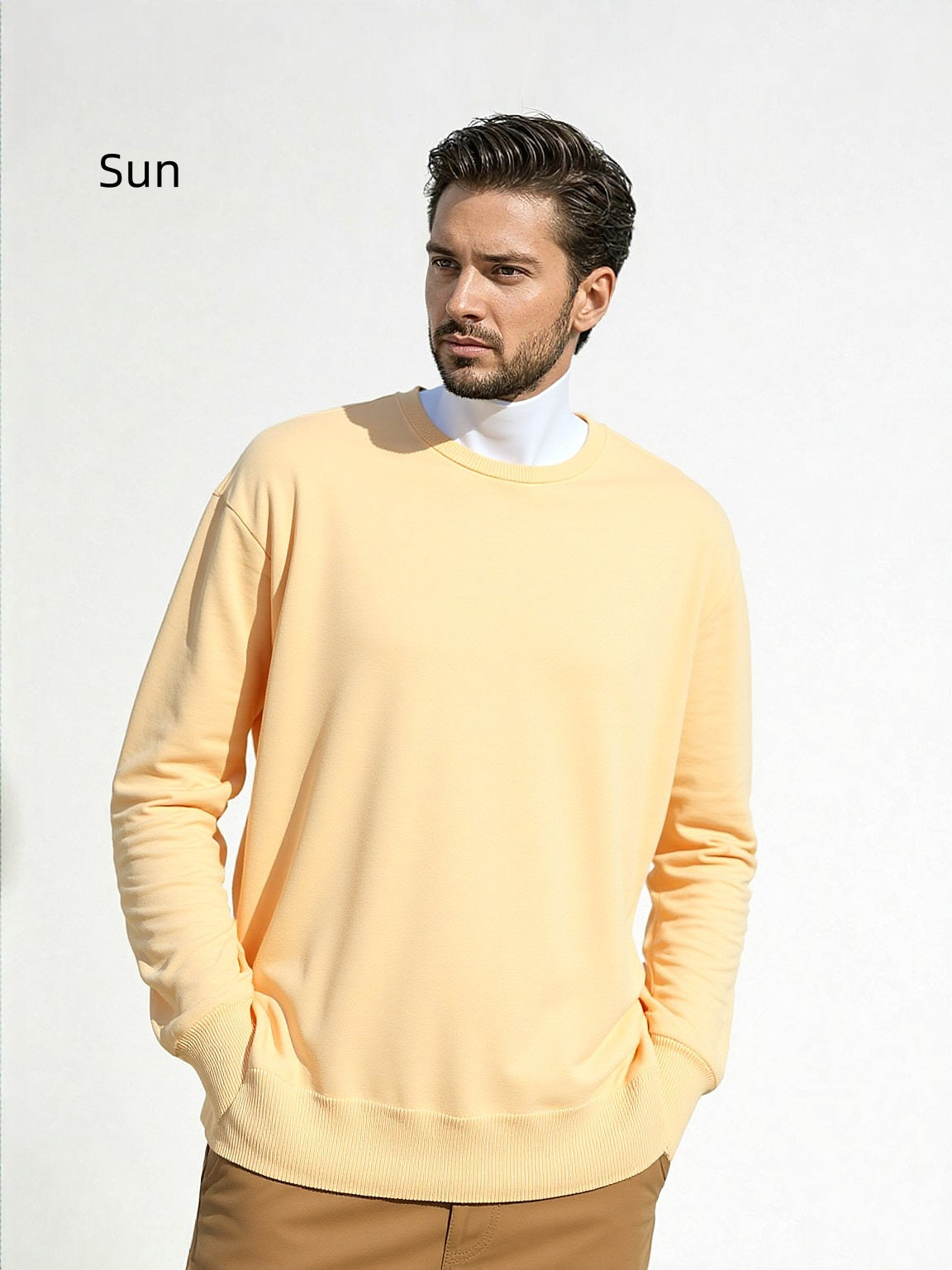 Men's - Cashmere Crew Neck Sweater #4102
