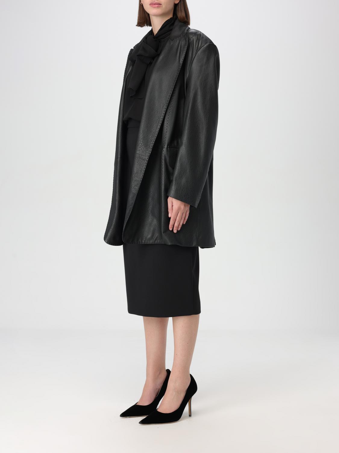 Max Mara Jacket Woman Black