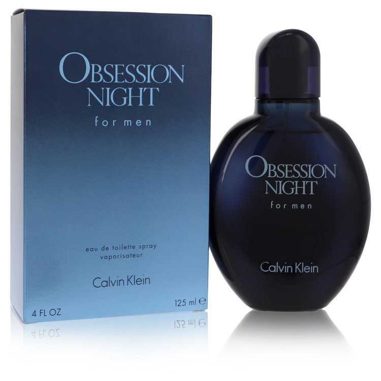 Calvin Klein Obsession Night Eau de Toilette Spray 4 oz for Men