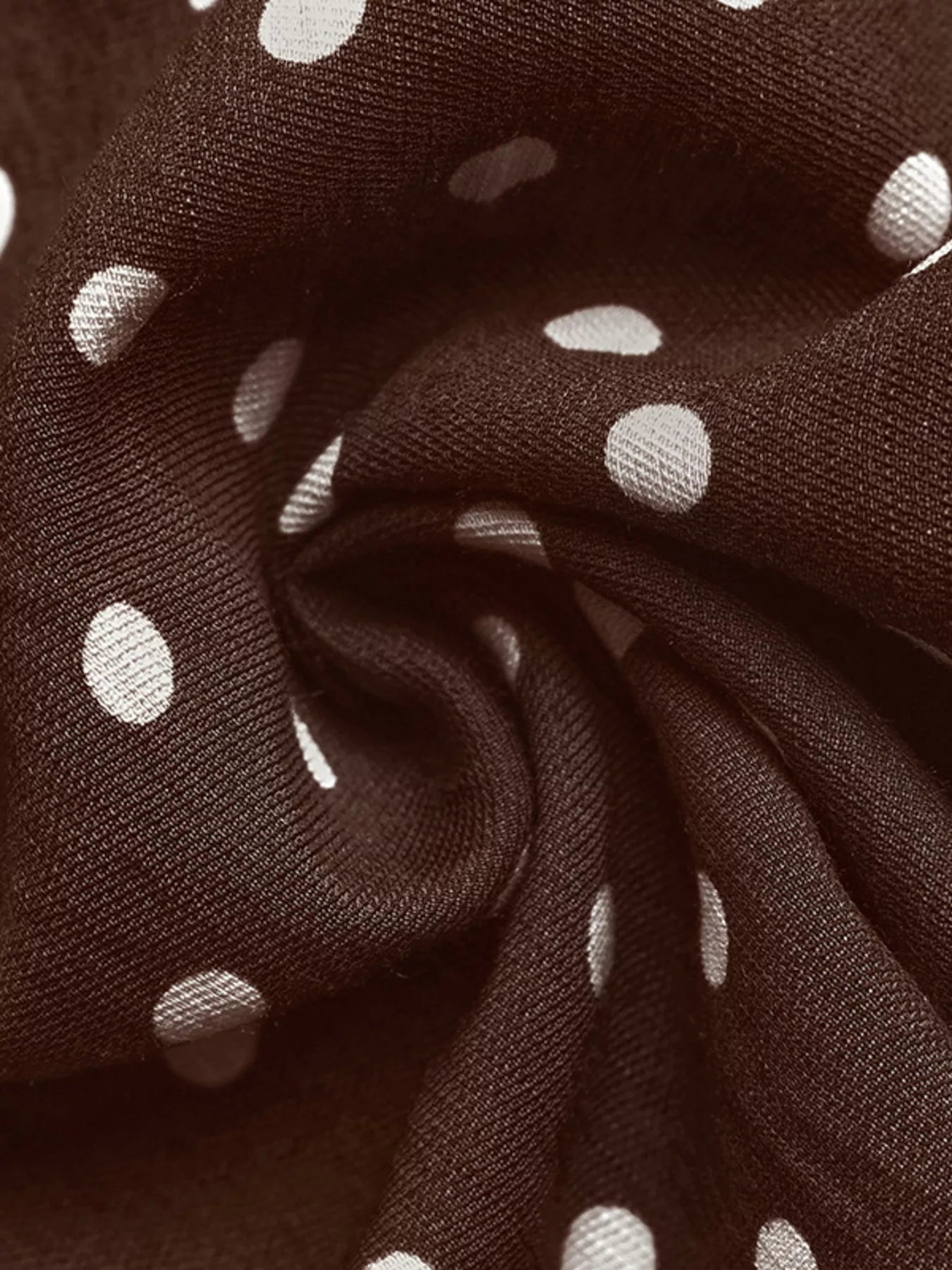 Polka Dot Halter Neck Dress