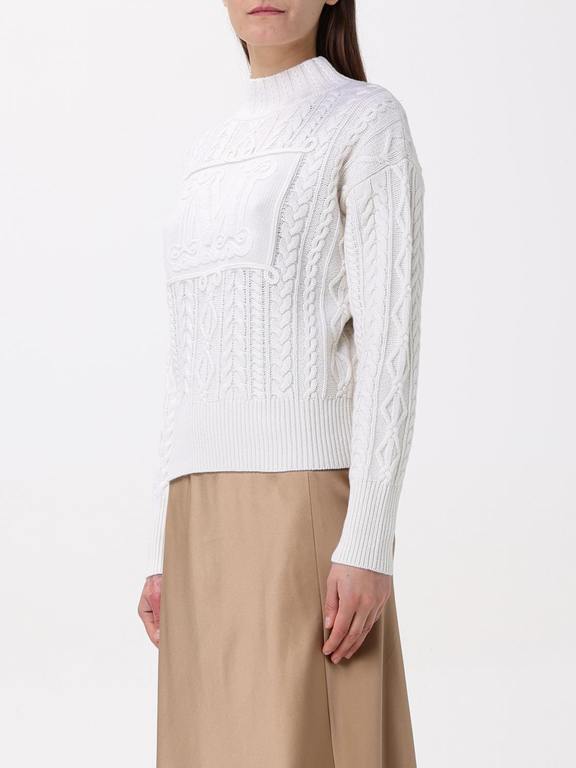 Max Mara Sweater Woman White