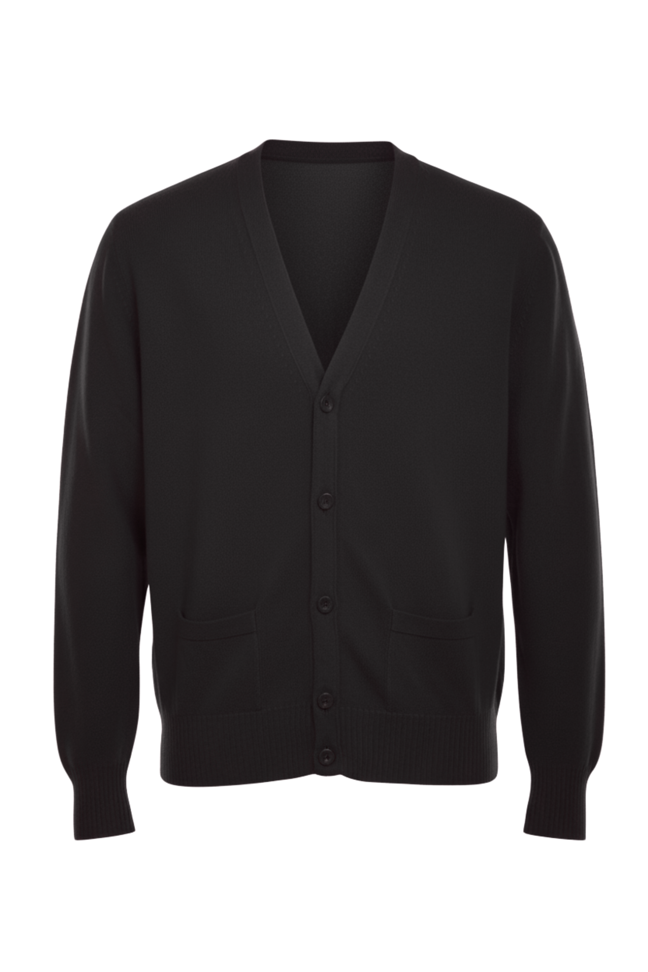 Manrico Cashmere Button Down V-Neck Cardigan