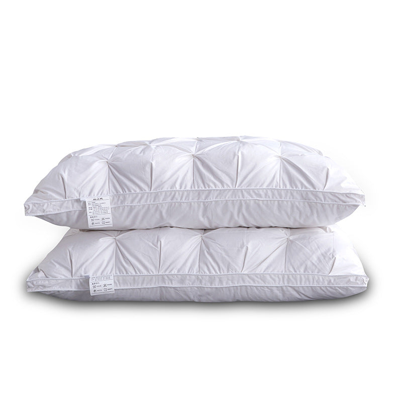 Luxurious White Goose Down Pillow