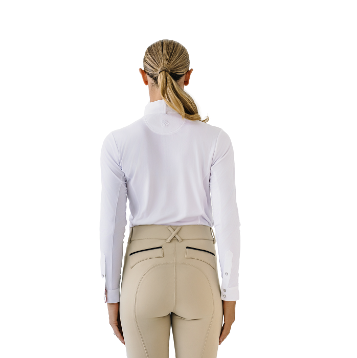 Bib Front Show Shirt - White Natural World