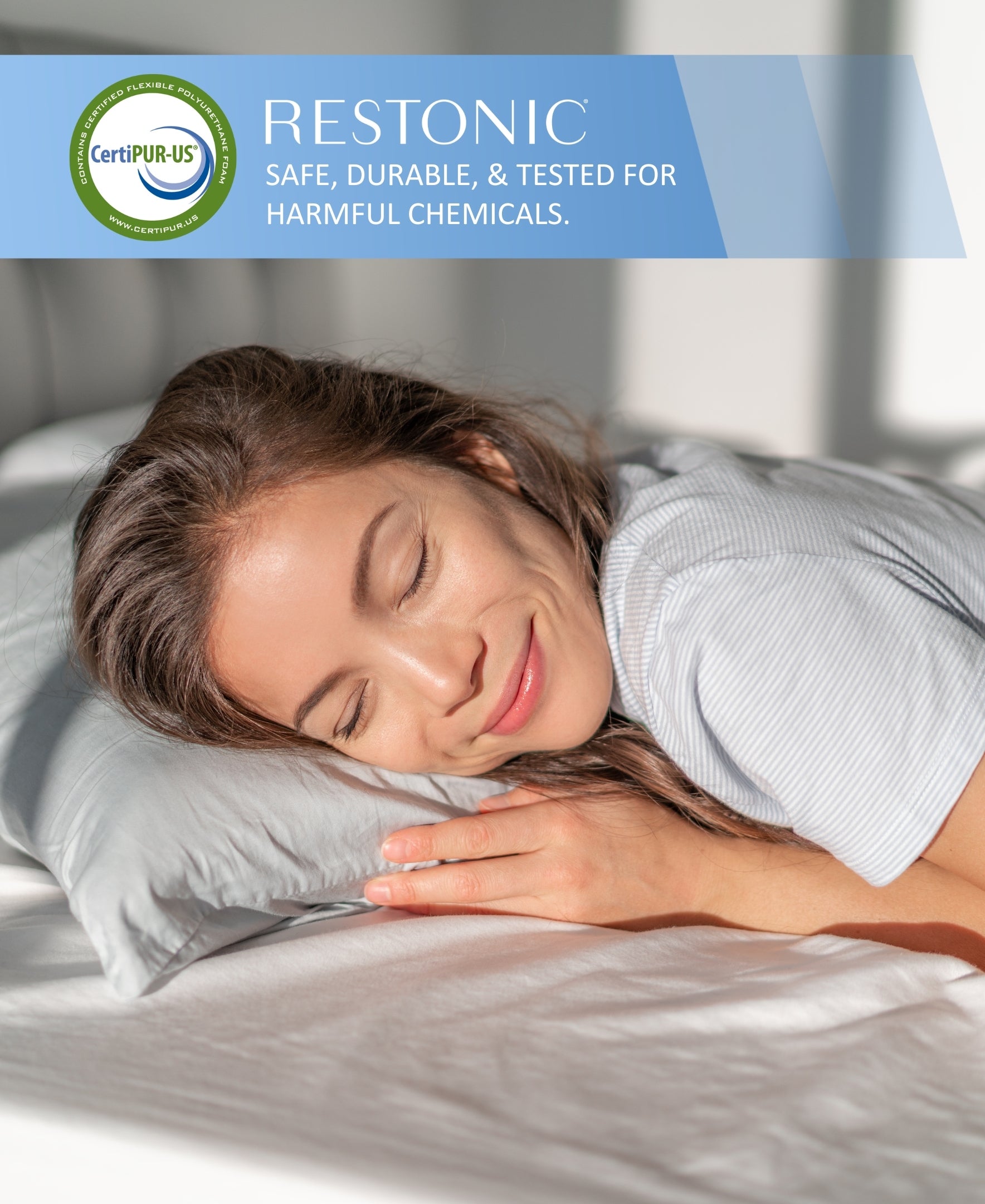 Restonic ComfortCare Hybrid Euro Top Plush King Mattress