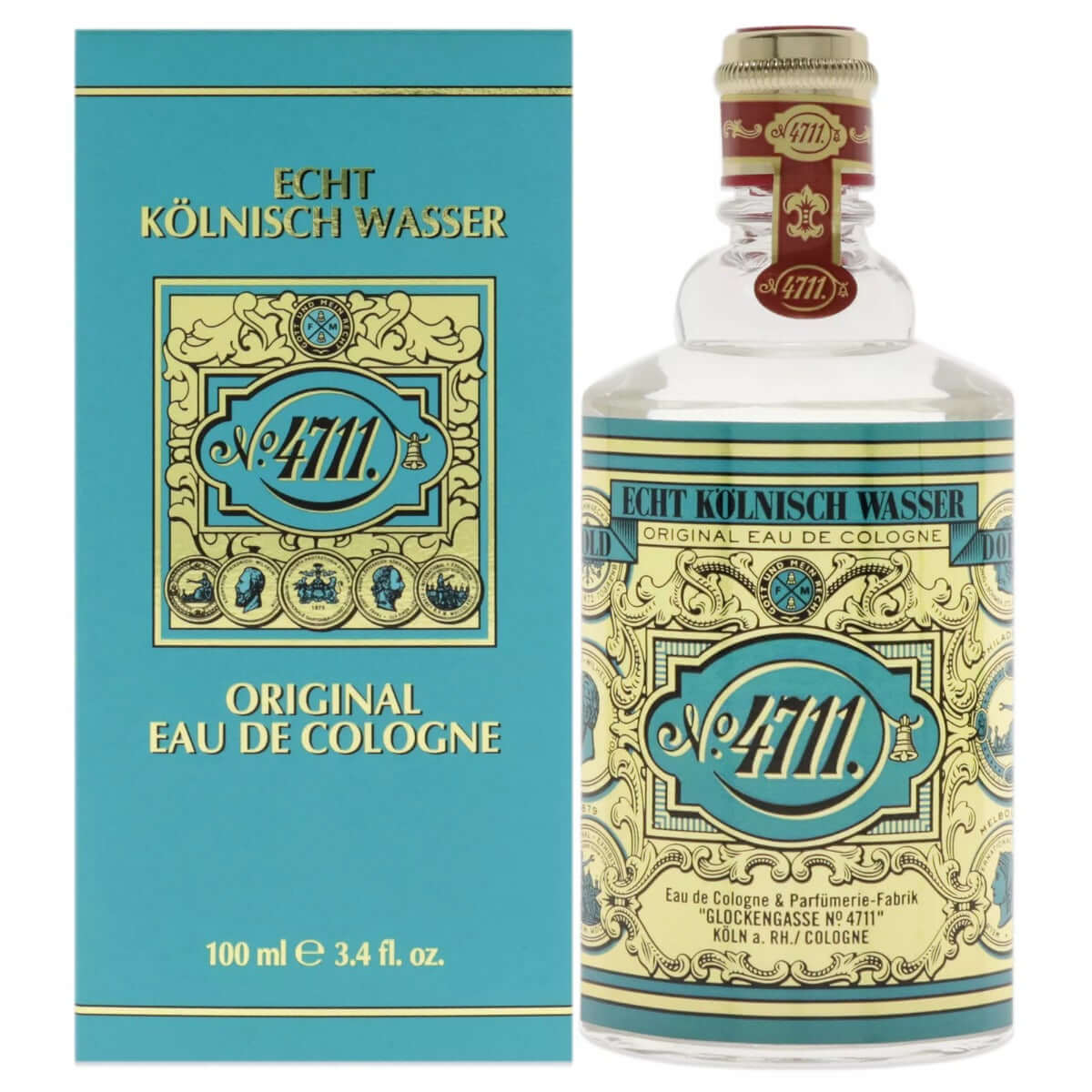 4711 by Maurer & Wirtz for Unisex Eau De Cologne 3.4 oz