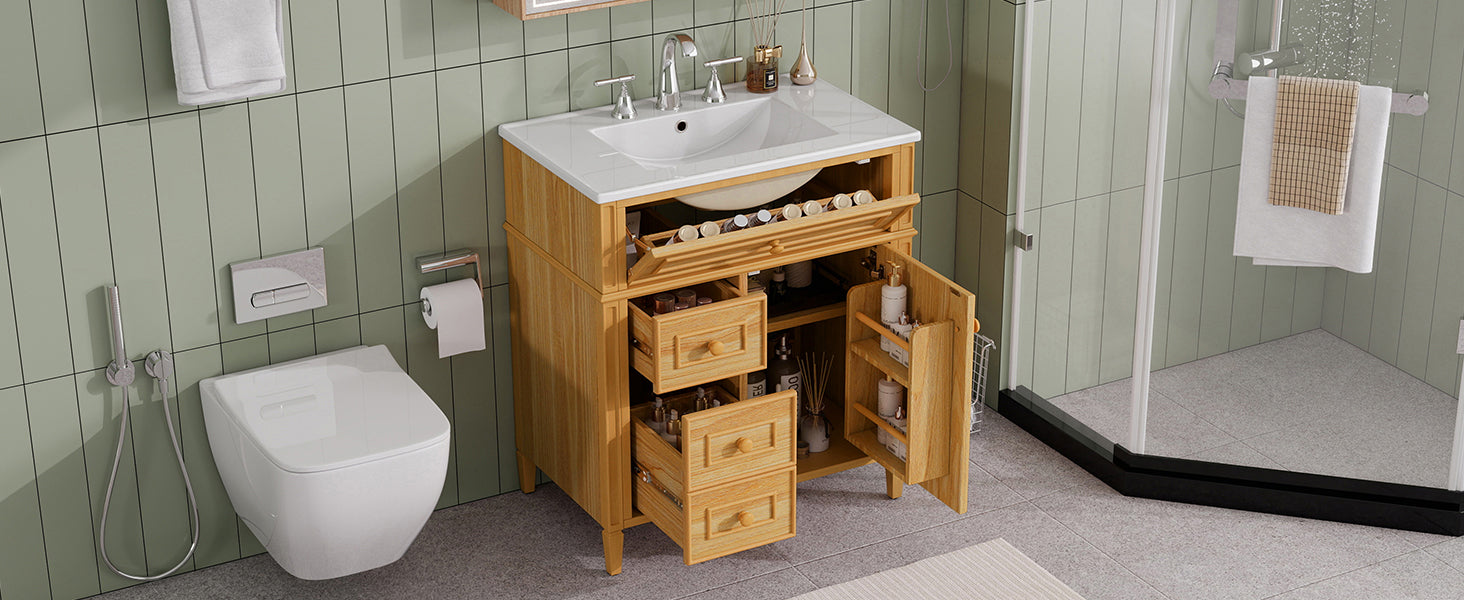 30" Bathroom Vanity with Sink