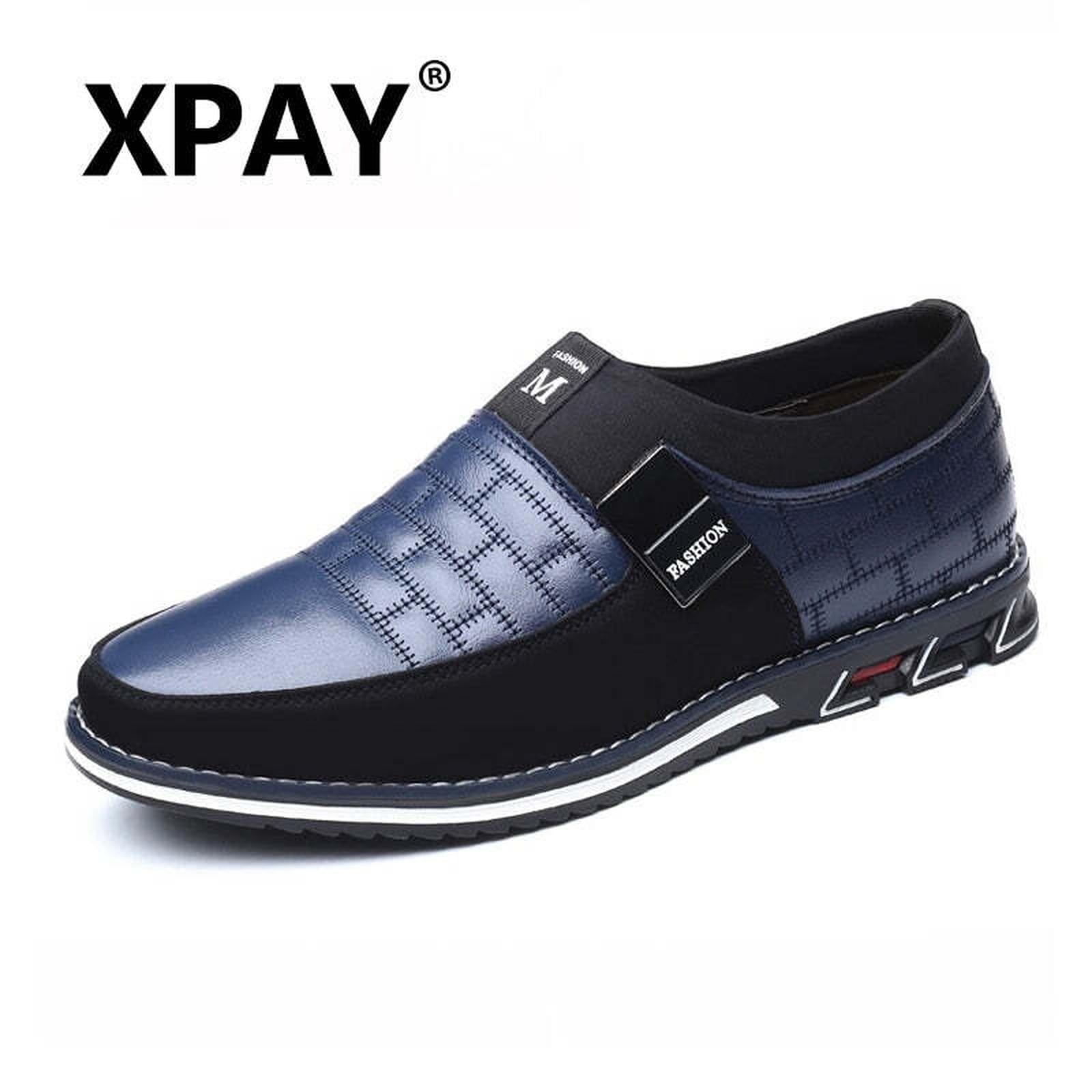 Premium Leather Driving Loafers – Men's Slip-On Moccasins