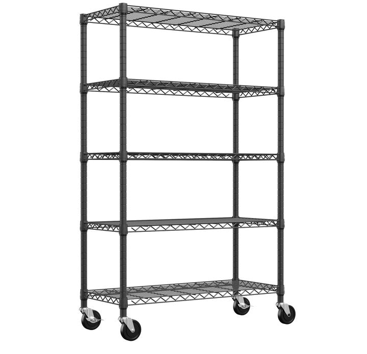 5-Shelf Wire Storage Shelving Unit