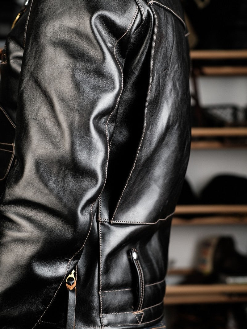 Maison Cavalier — The Horsehide Fur-Collar Jacket