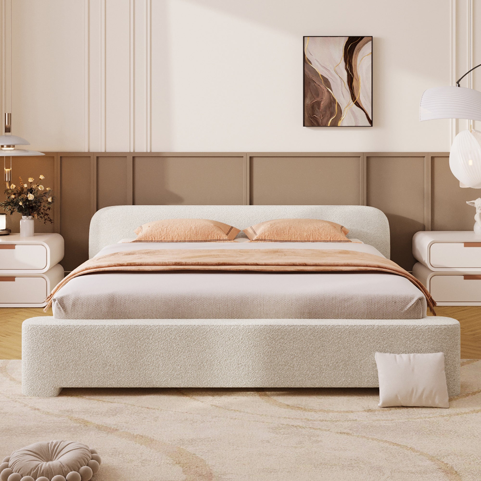 Cozy Upholstered Bed