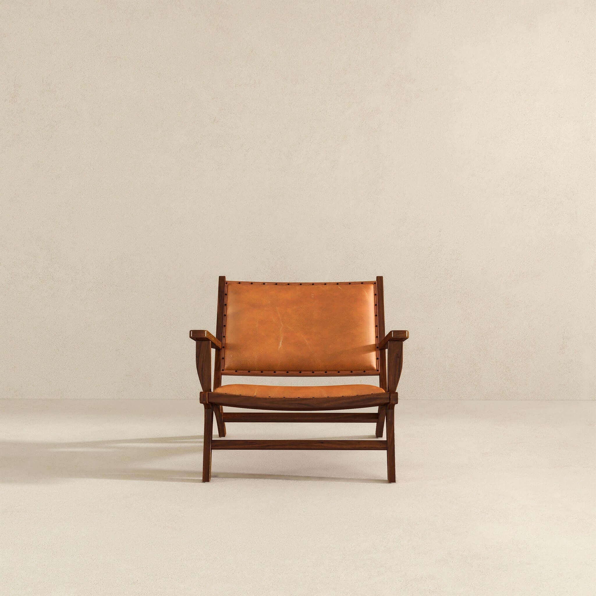 Daniel - Arm Chair - Brown / Tan