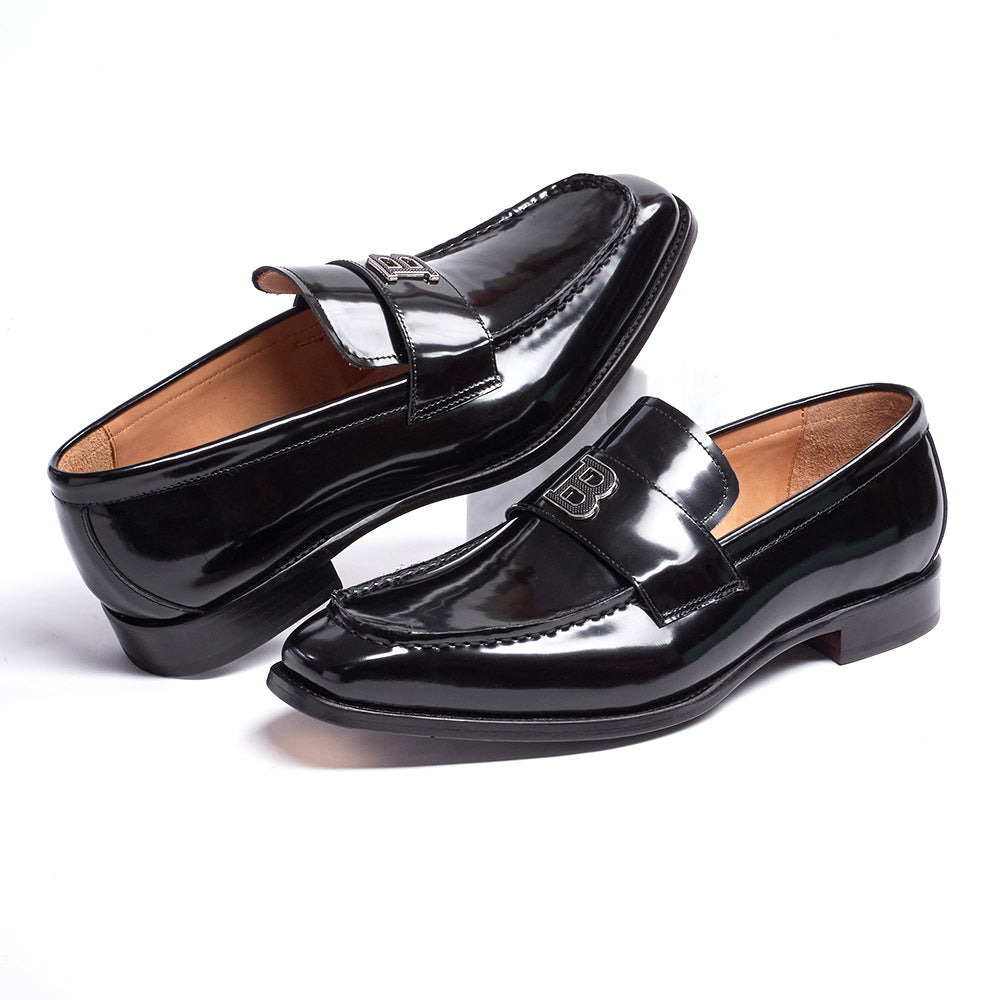 Mens Loafers Featuring A Genuine Leather Sole And Crafted Entirely From Cowhide