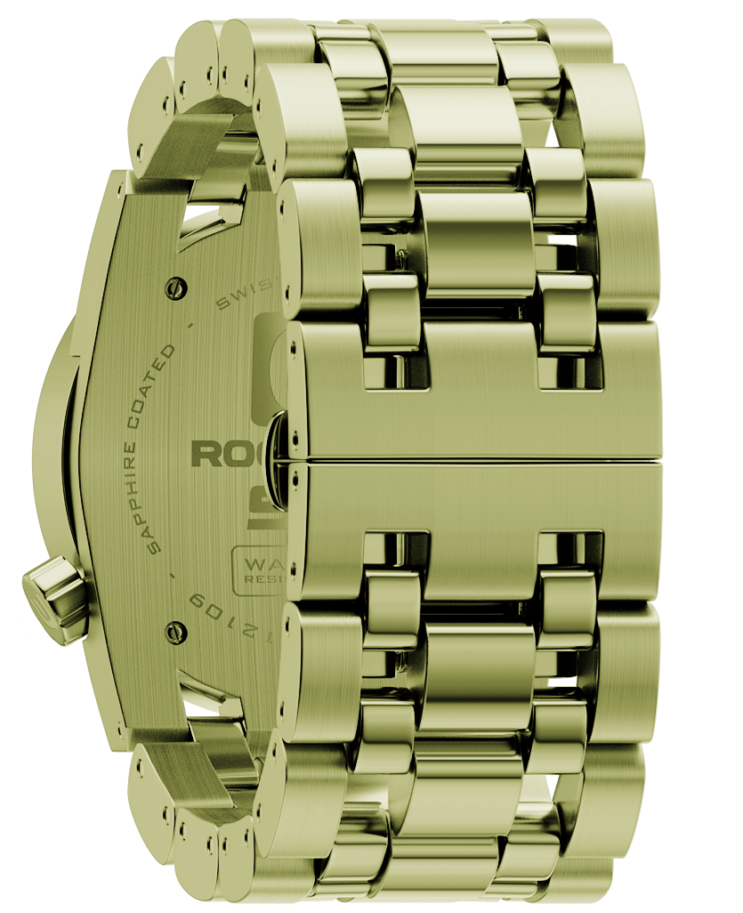 Rockwell 50mm Murdered-Dial Edition — 18K Gold & Black