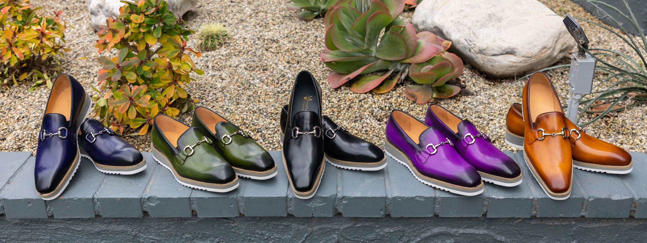 Calfskin Slip-On Horsebit Loafer Cognac
