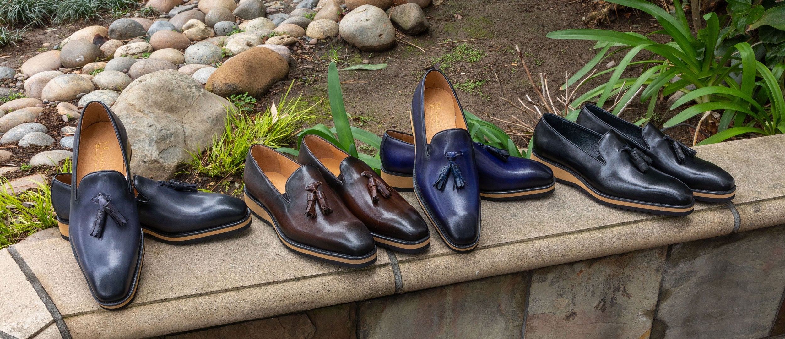Maurice Calfskin Loafer - Grey