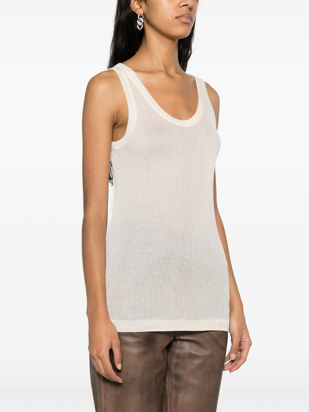 Lemaire Women Ribbed Tank Top