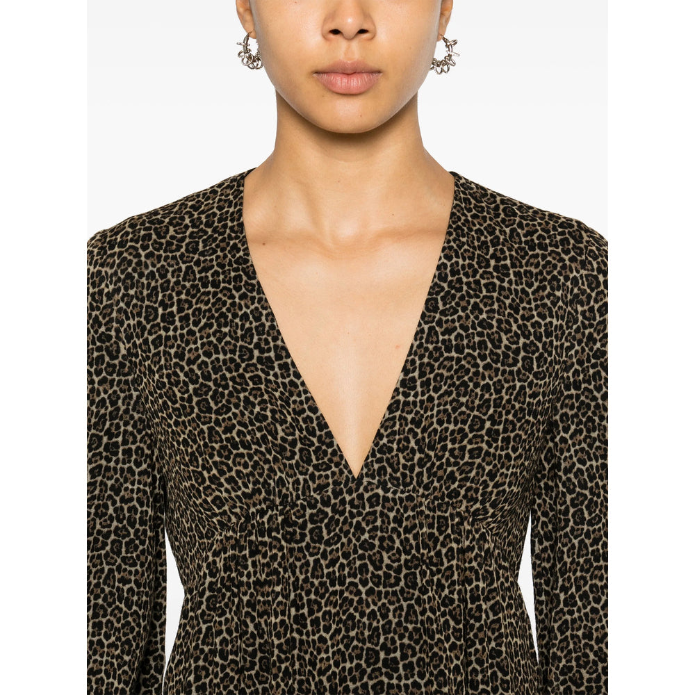 Saint Laurent Brown Dresses - Day Dresses Women
