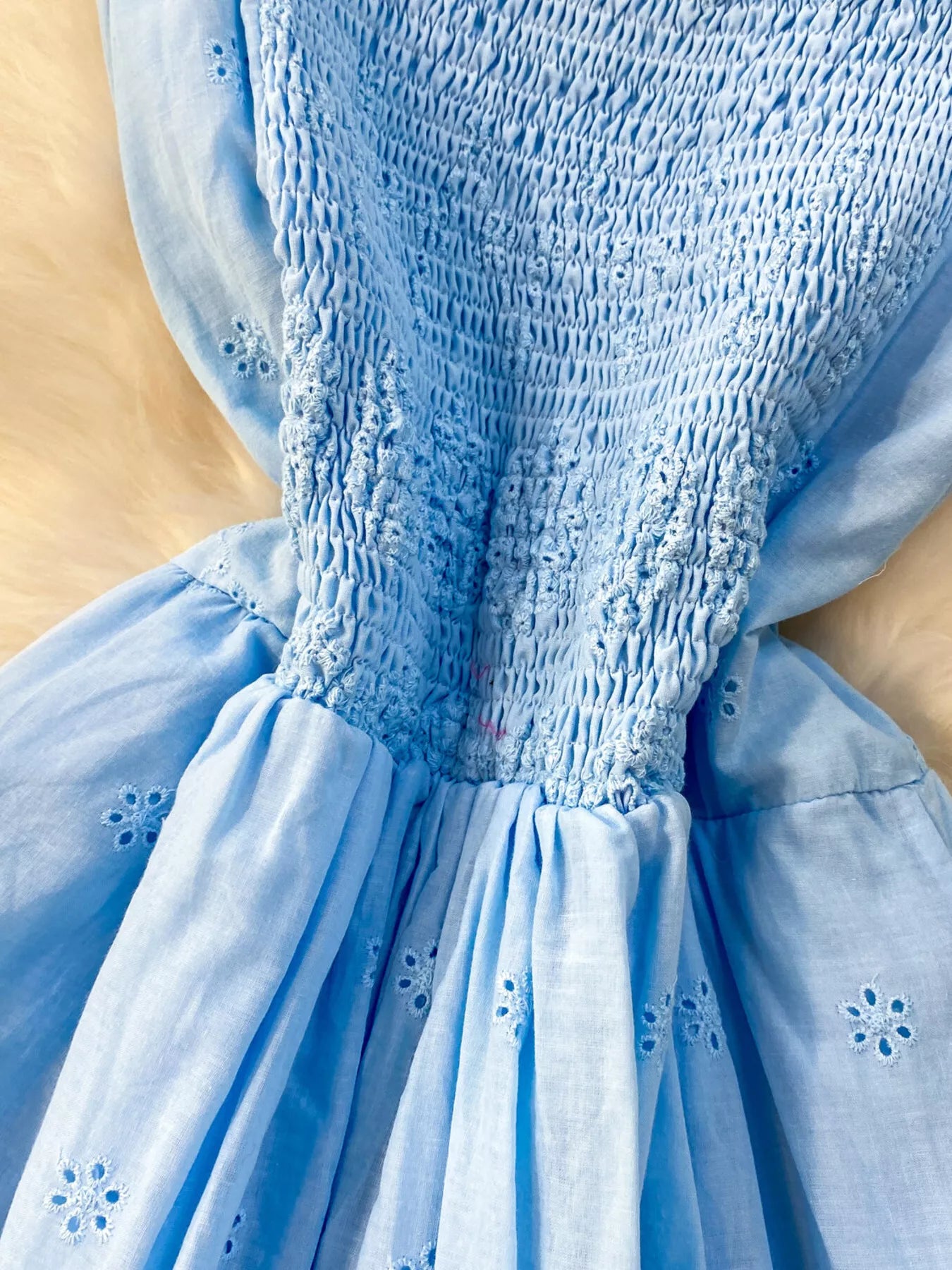 Lace Detail Sleeveless Dress