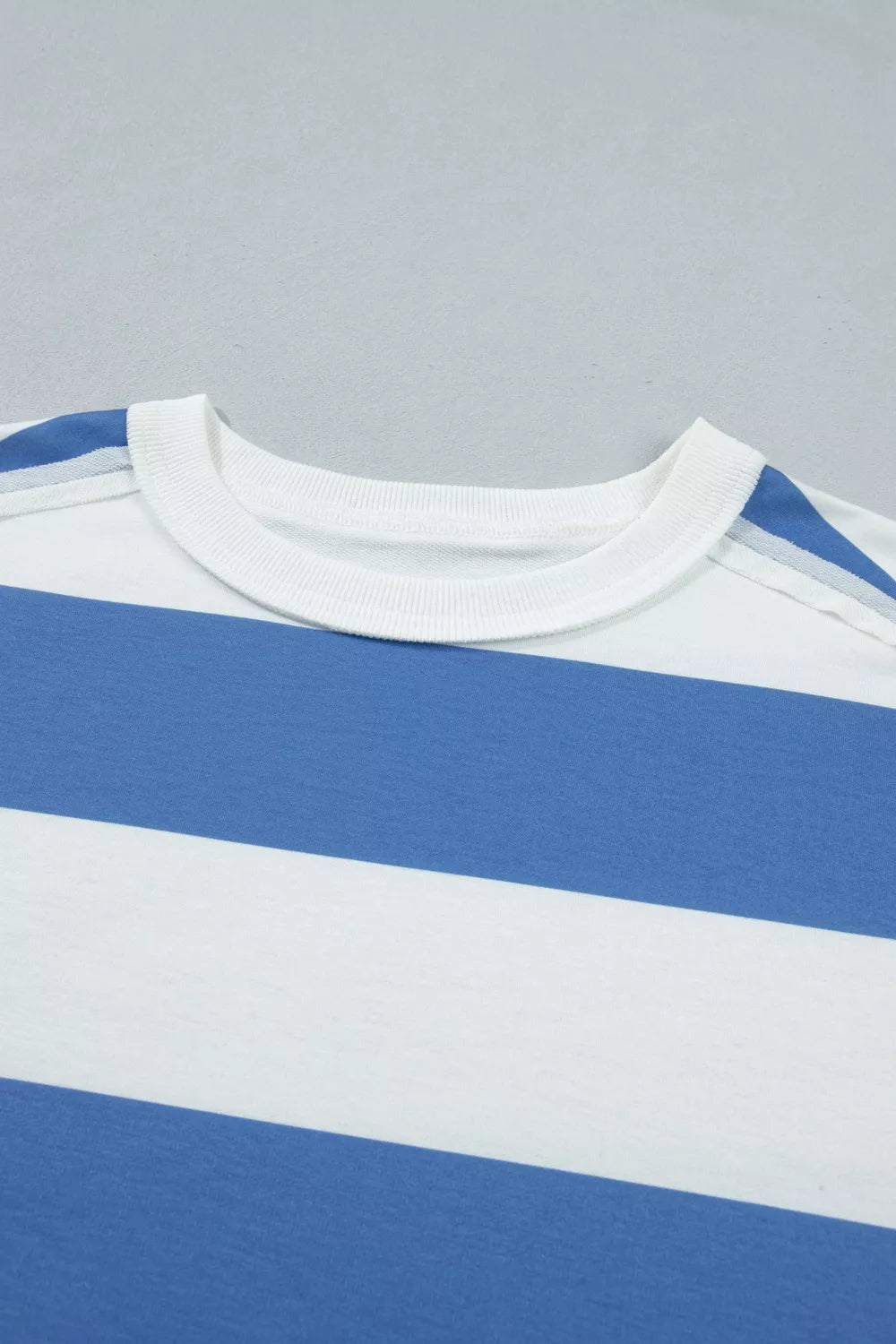 Casual Striped T-Shirt Dress