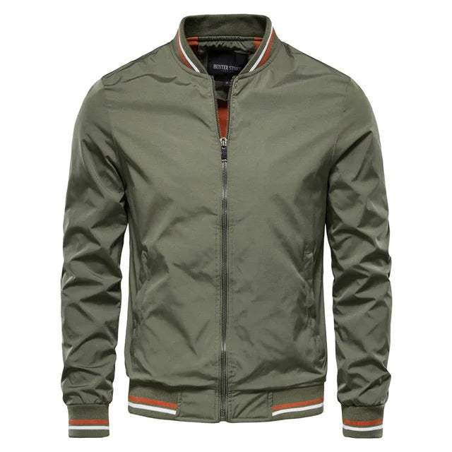 Men's Stand Collar Bomber Jacket