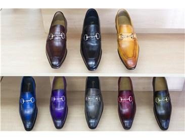Carrucci Calfskin Loafer - Purple