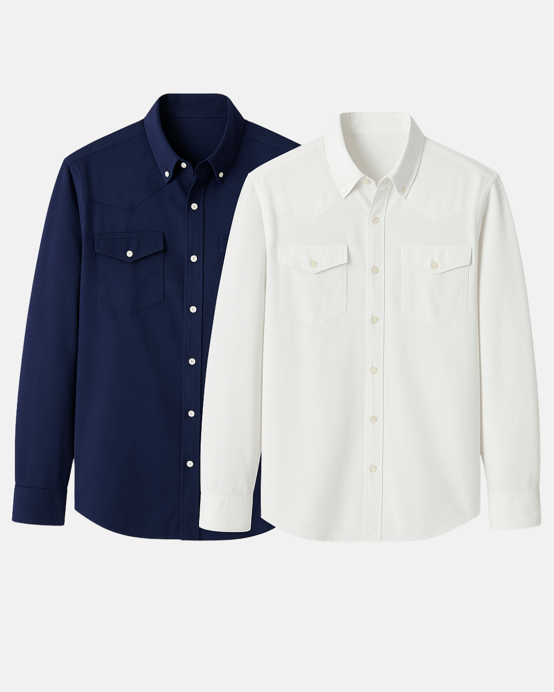 Buki’s Cinqo Western Tech Shirt 2-Pack - Navy/White  - Men