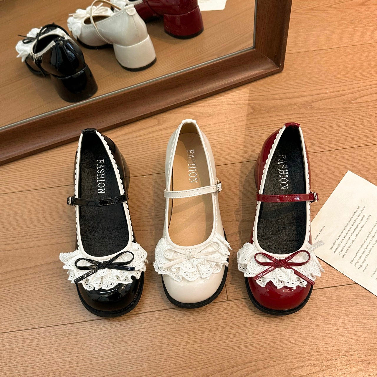 French Retro Shallow Mouth Mary Jane Shoes For Women In Spring And Summer 2025, New Style With Skirt, Gentle Ballet Shoes, Small Leather Shoes