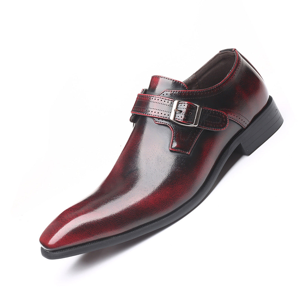 Business-casual Formal Mens Leather Shoes