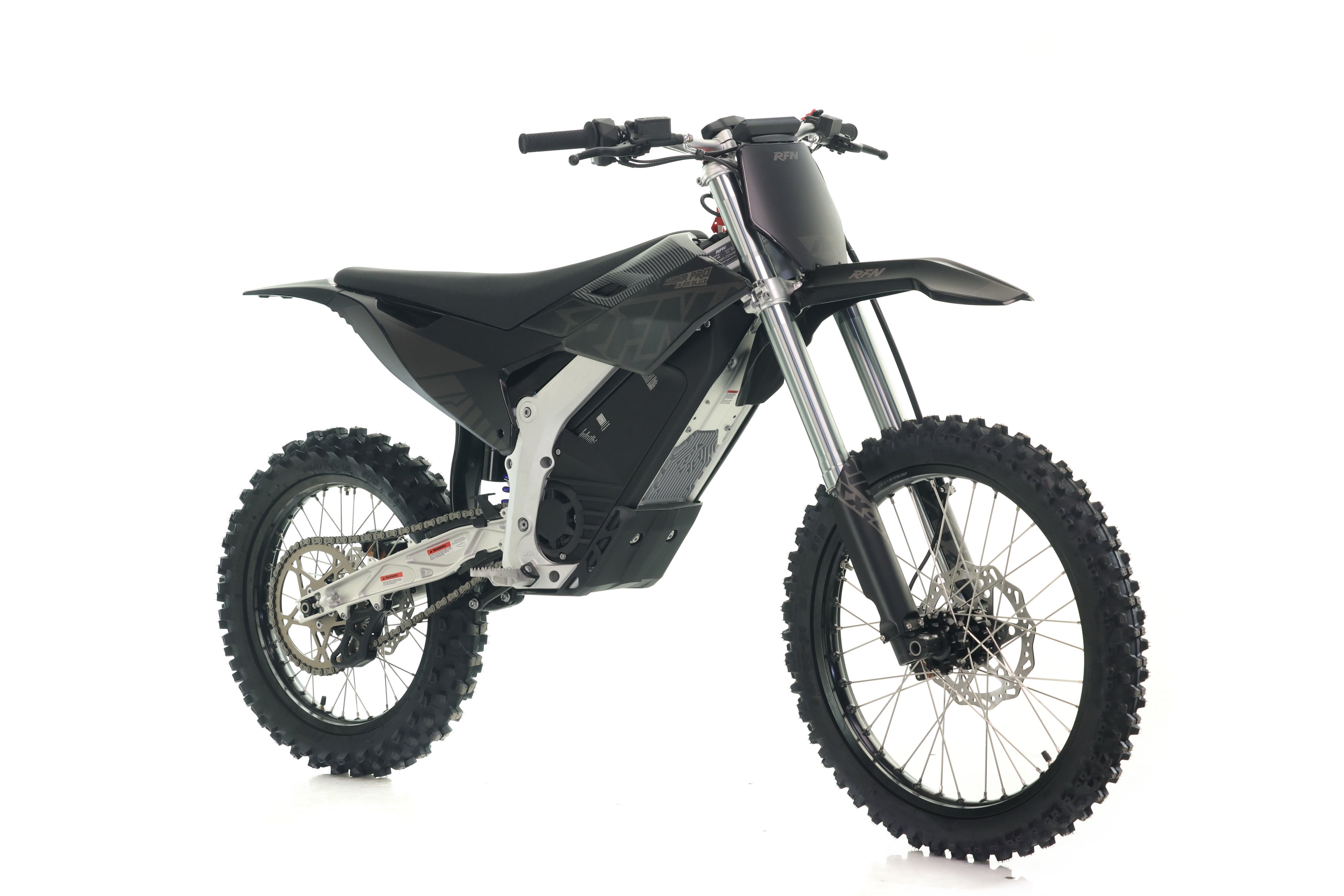 2026 RFN Warrior Pro SX-E15 Plus Electric Dirt Bike - 61 MPH Off-Road