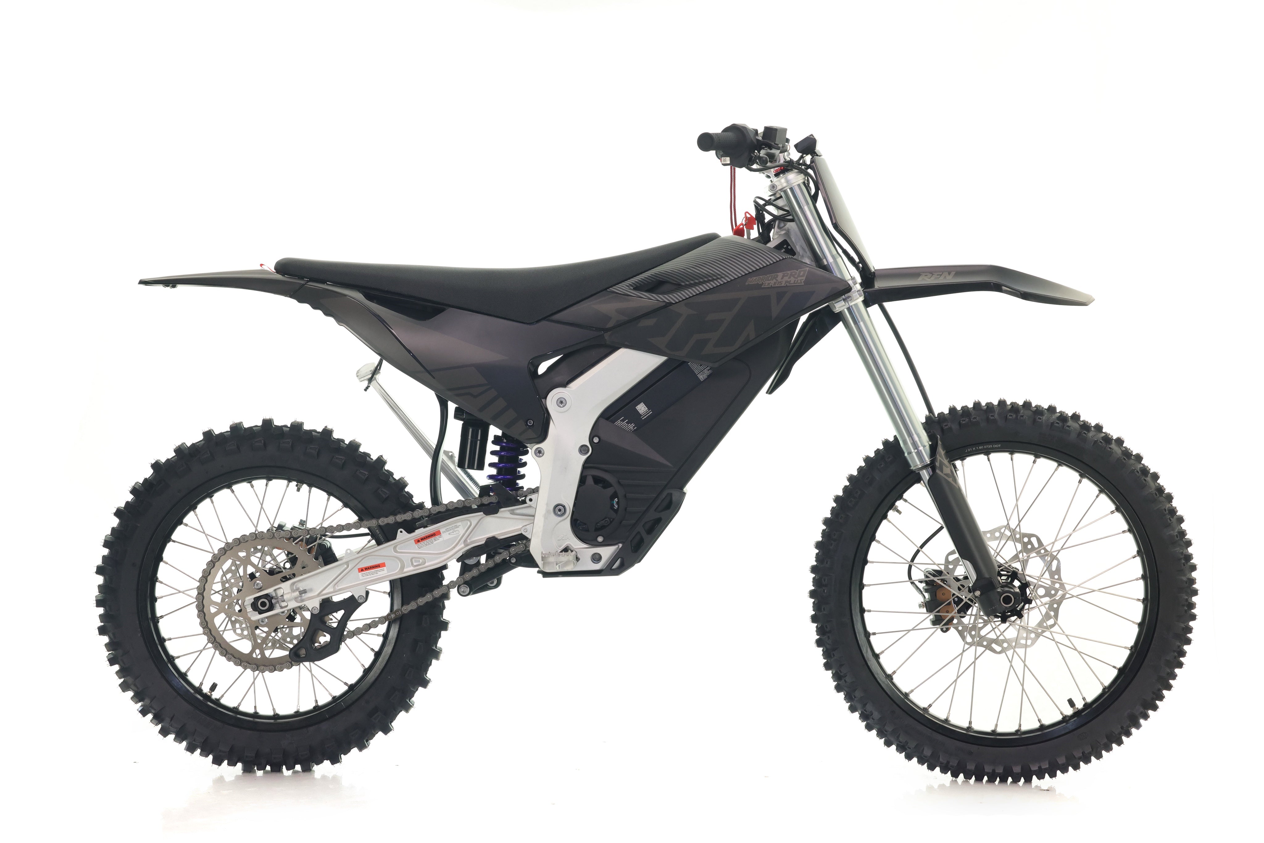 2026 RFN Warrior Pro SX-E15 Plus Electric Dirt Bike - 61 MPH Off-Road