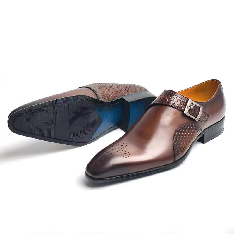 High-quality Mens Leather Shoes Casual Business Fashionable Office Footwear