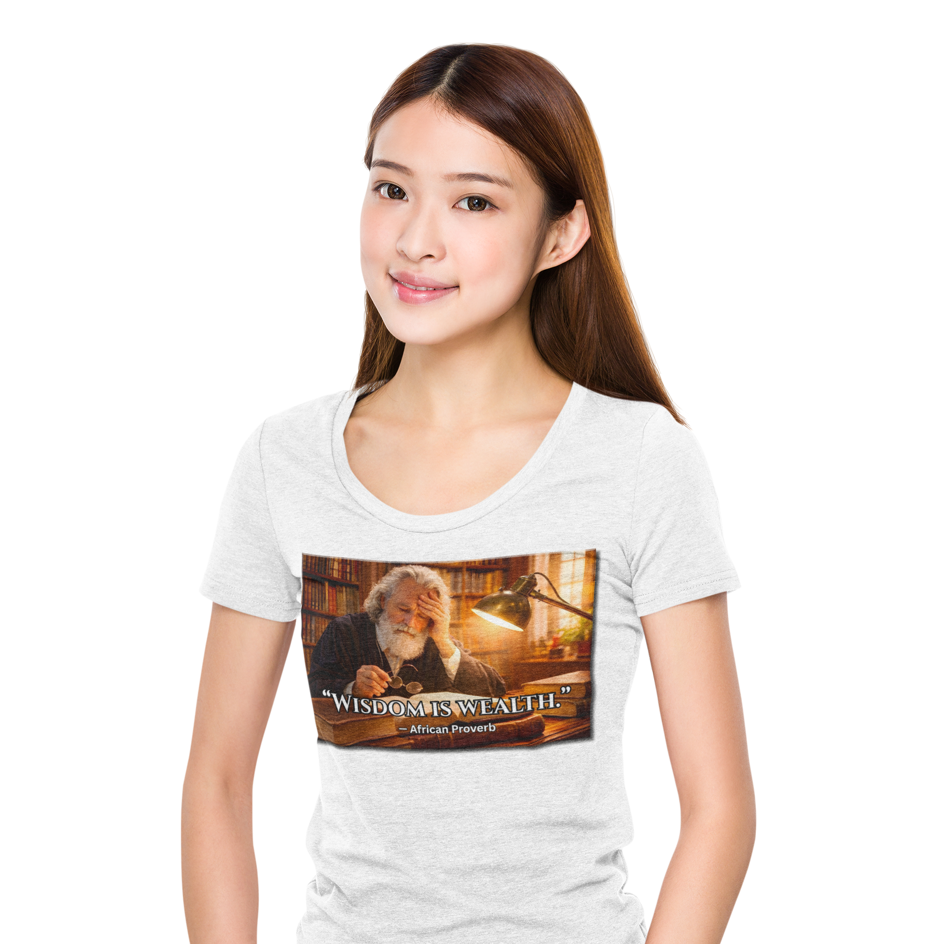 “Wisdom is wealth.” — African Proverb - Under ArmourⓇ athletic t-shirt