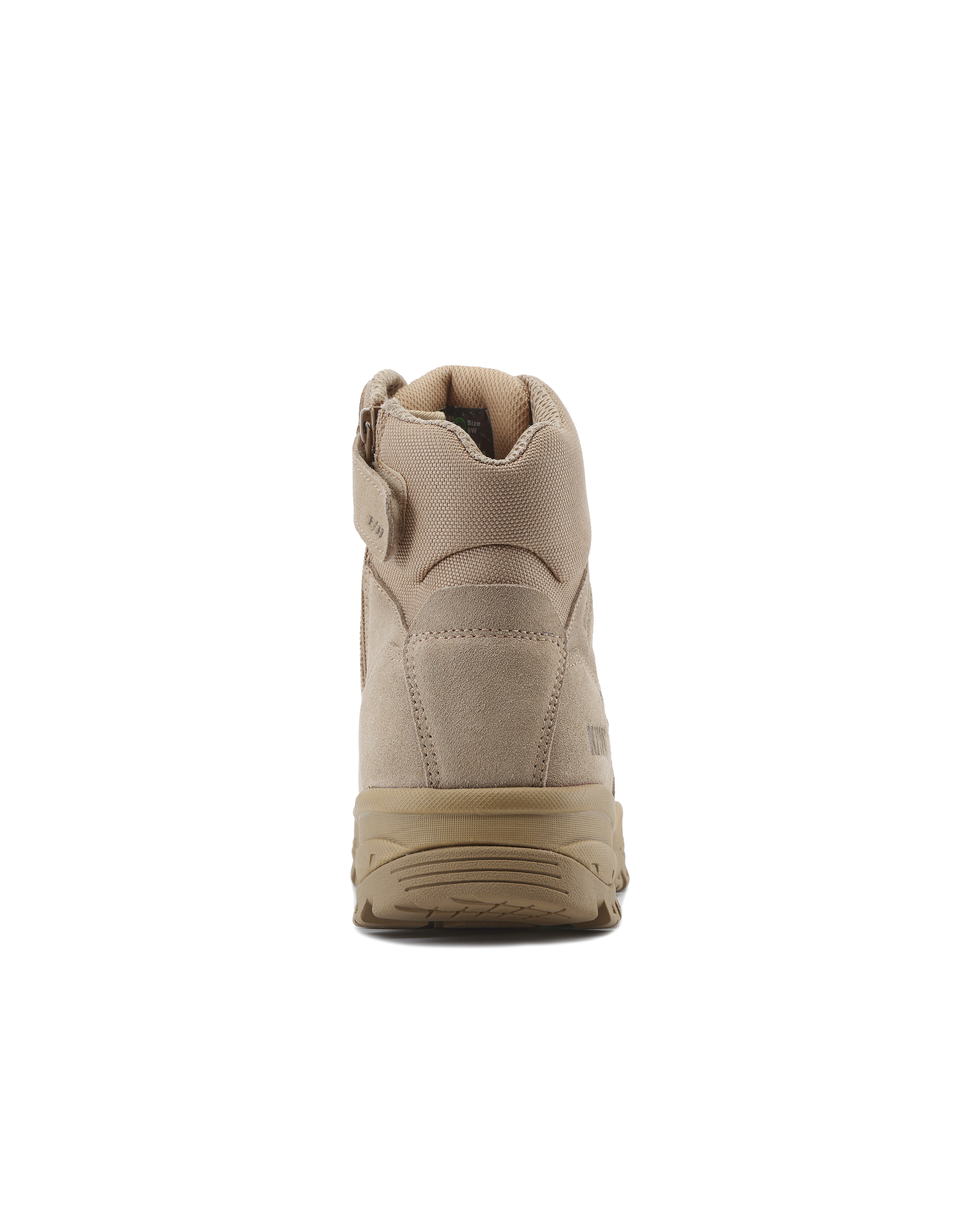 Kiwi Rugged Sand Suede Mid-Cut 6" Steel Toe Zipped Water Resistant Tactical Boots [60000]