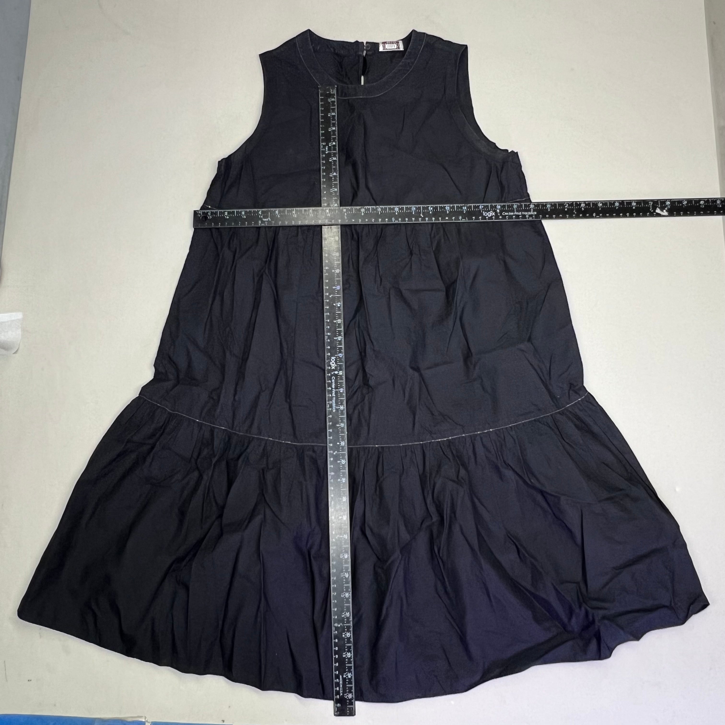BRUNELLO CUCINELLI Summer Dress Made In Italy Women's Sz XL Black (Used)
