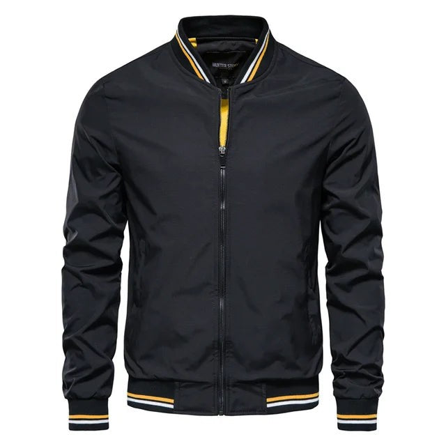 Men's Stand Collar Bomber Jacket