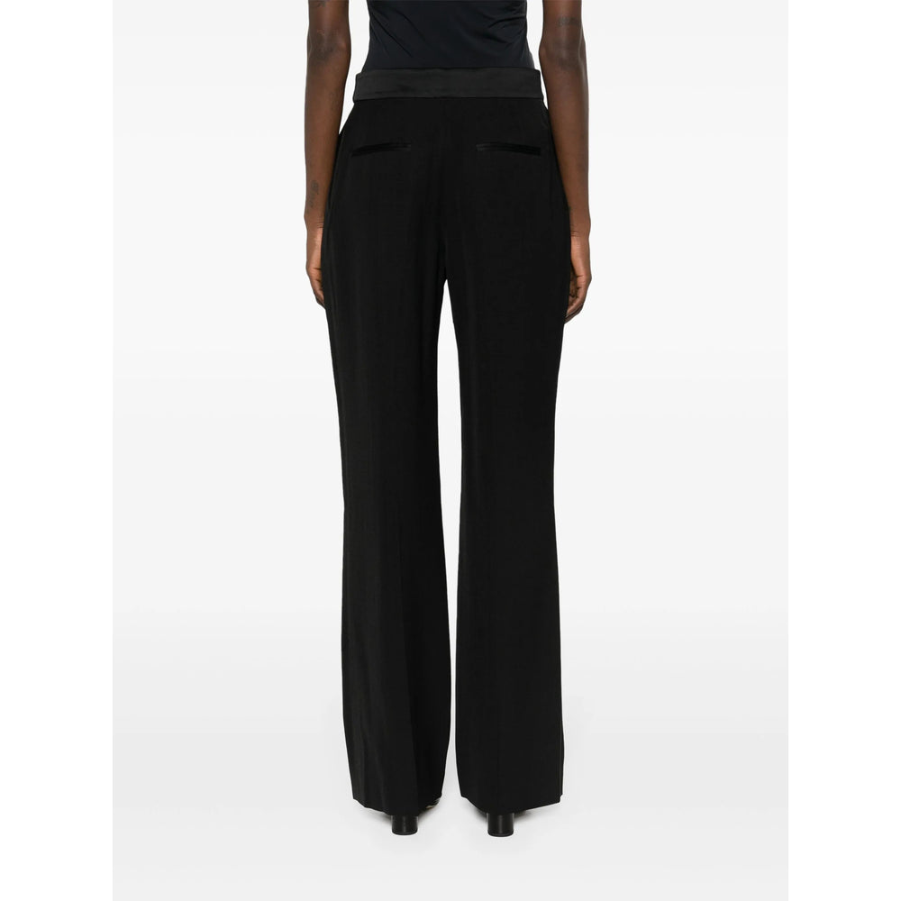 Casablanca Black Trousers - Straight Trousers Women