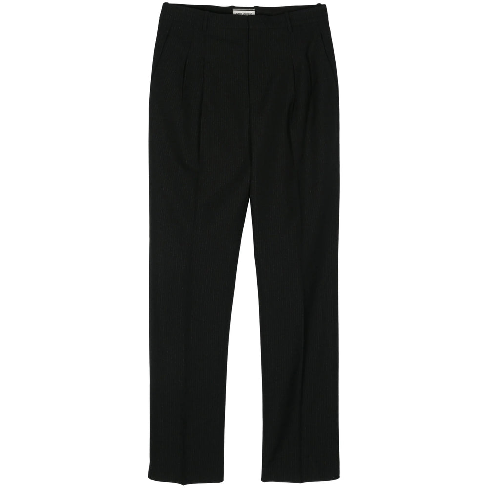 Saint Laurent Black Trousers - Regular & Straight-Leg Trousers Men