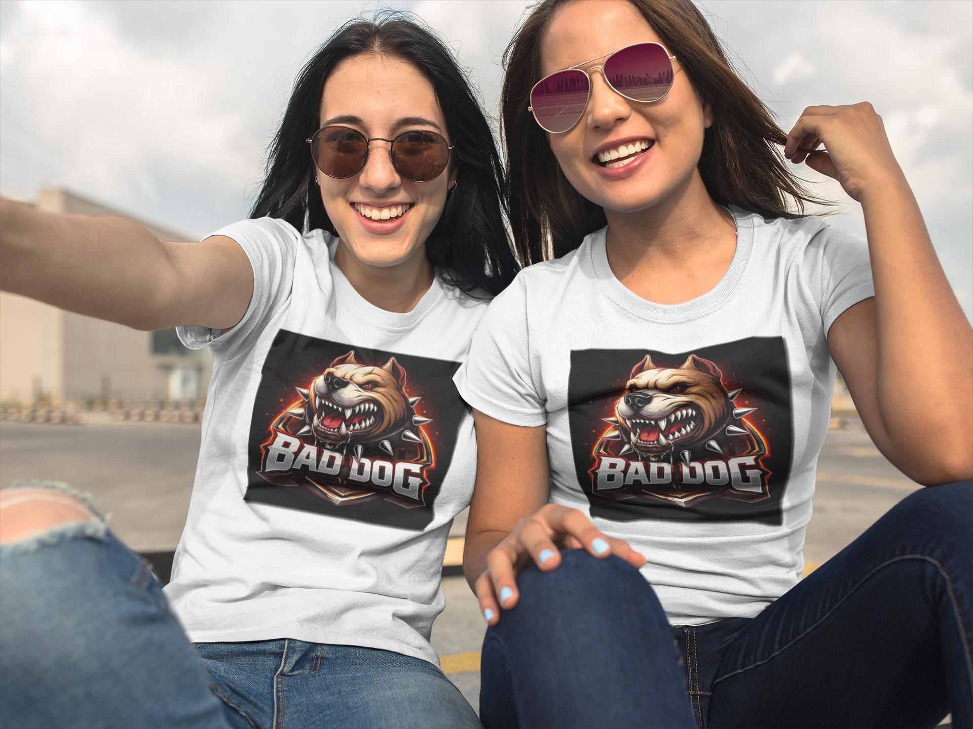 Bad Dog! (Black) - Under ArmourⓇ athletic t-shirt