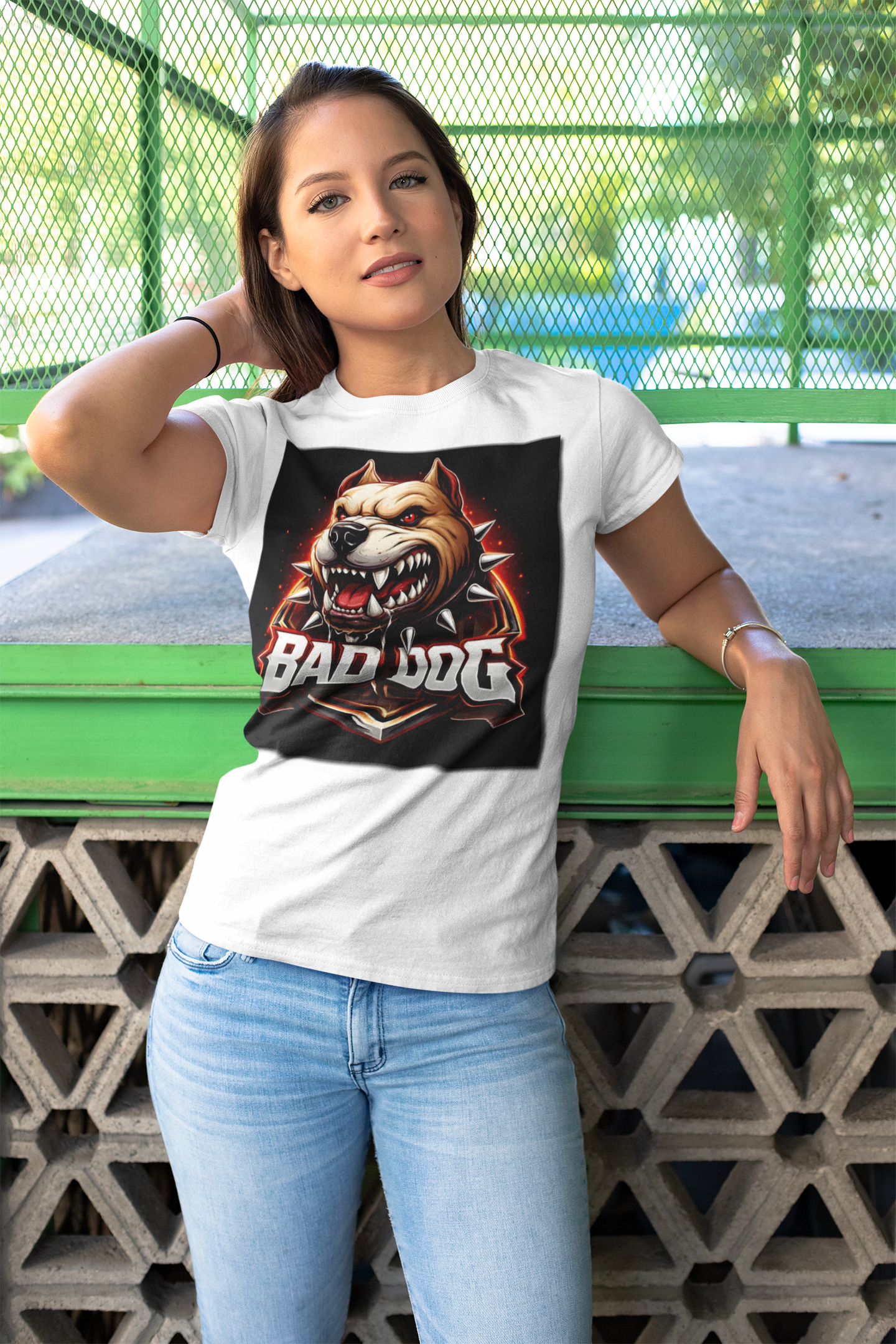 Bad Dog! (Black) - Under ArmourⓇ athletic t-shirt